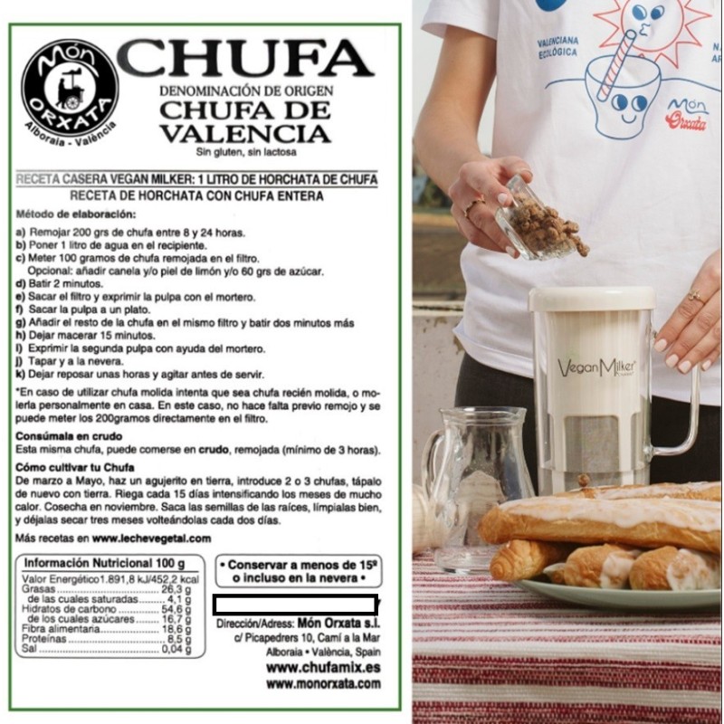 Chufa Tradicional 25 kg | Chufa de Valencia D.O.