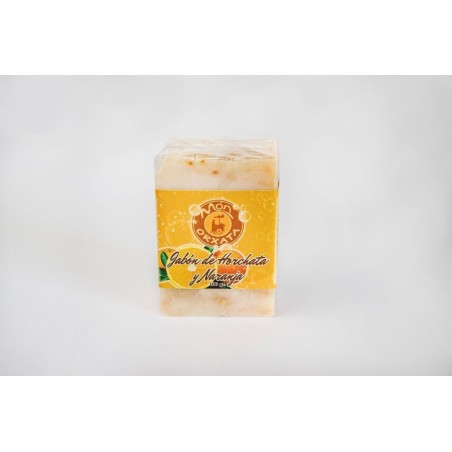 Jabón Natural de Horchata Naranja de Aceite de Chufa Ecológica Món Orxata - Portada