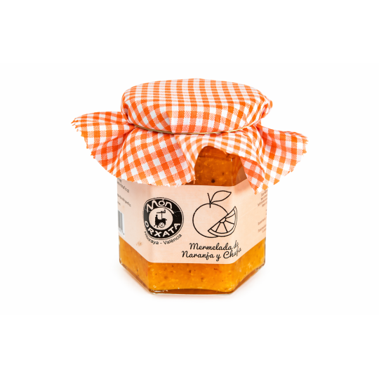 Mermelada de Chufa y Naranja Valenciana 240 g | Món Orxata
