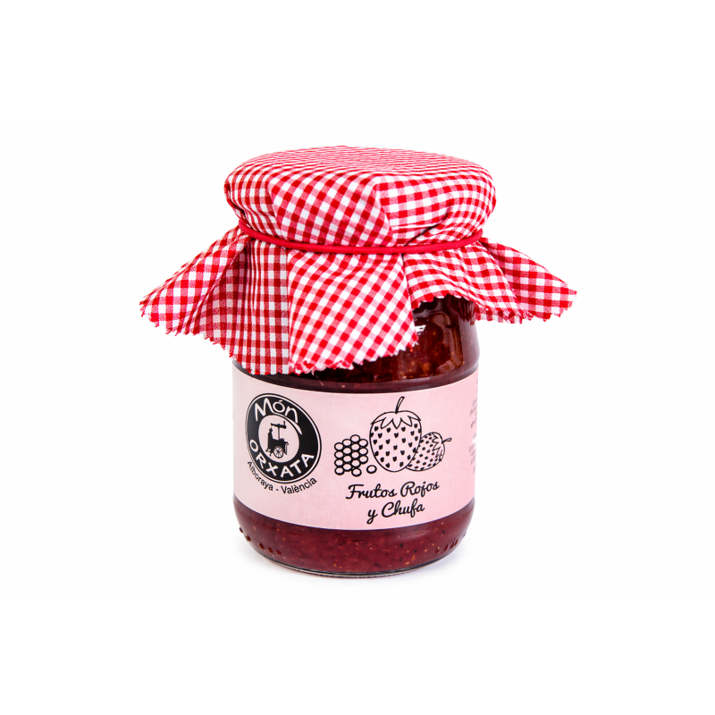 Mermelada de Chufa y Frutos Rojos 240 g | Món Orxata