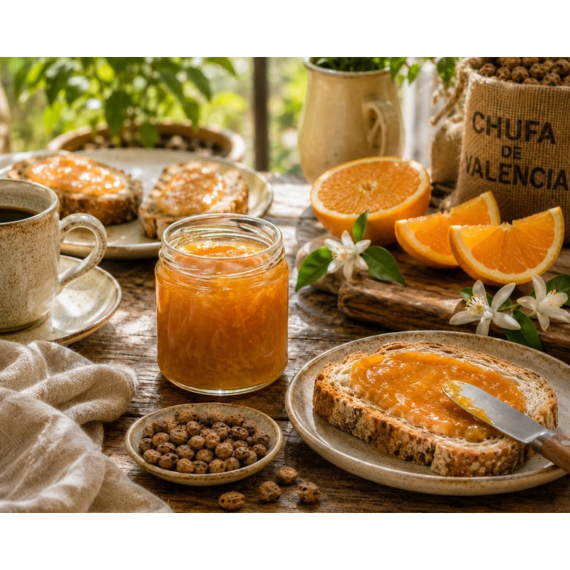Mermelada Artesana de Chufa y Naranja | Món Orxata