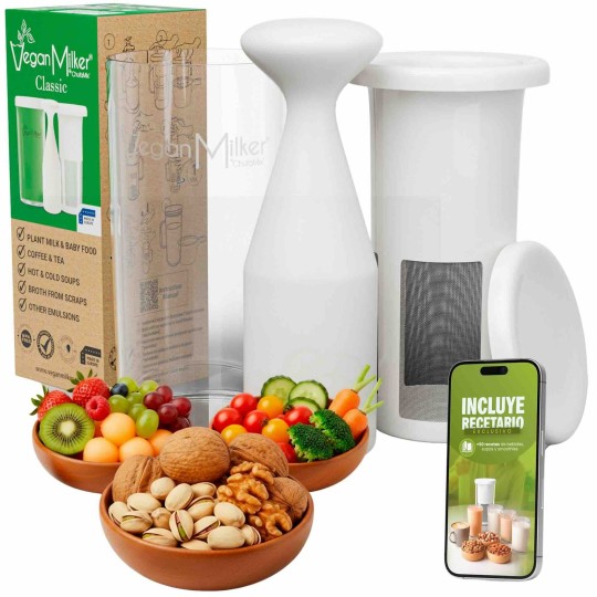Vegan Milker® Classic | Horchata y leche vegetal casera en 1 minuto