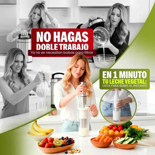 Vegan Milker® Classic | Horchata y leche vegetal casera en 1 minuto