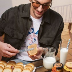 Mermelada de Fresas y Chufas - cuchillo